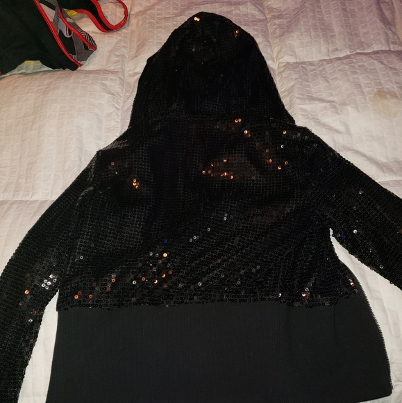 Forever 21 Women's Sequin Jacket - Picture 2 of 4
